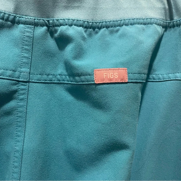FIGS Kade Cargo Scrub Pants Teal Sz XXL Scrubs Nursing - Picture 8 of 12